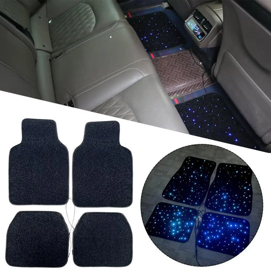 LED LIGHT UP CAR FLOOR MATS